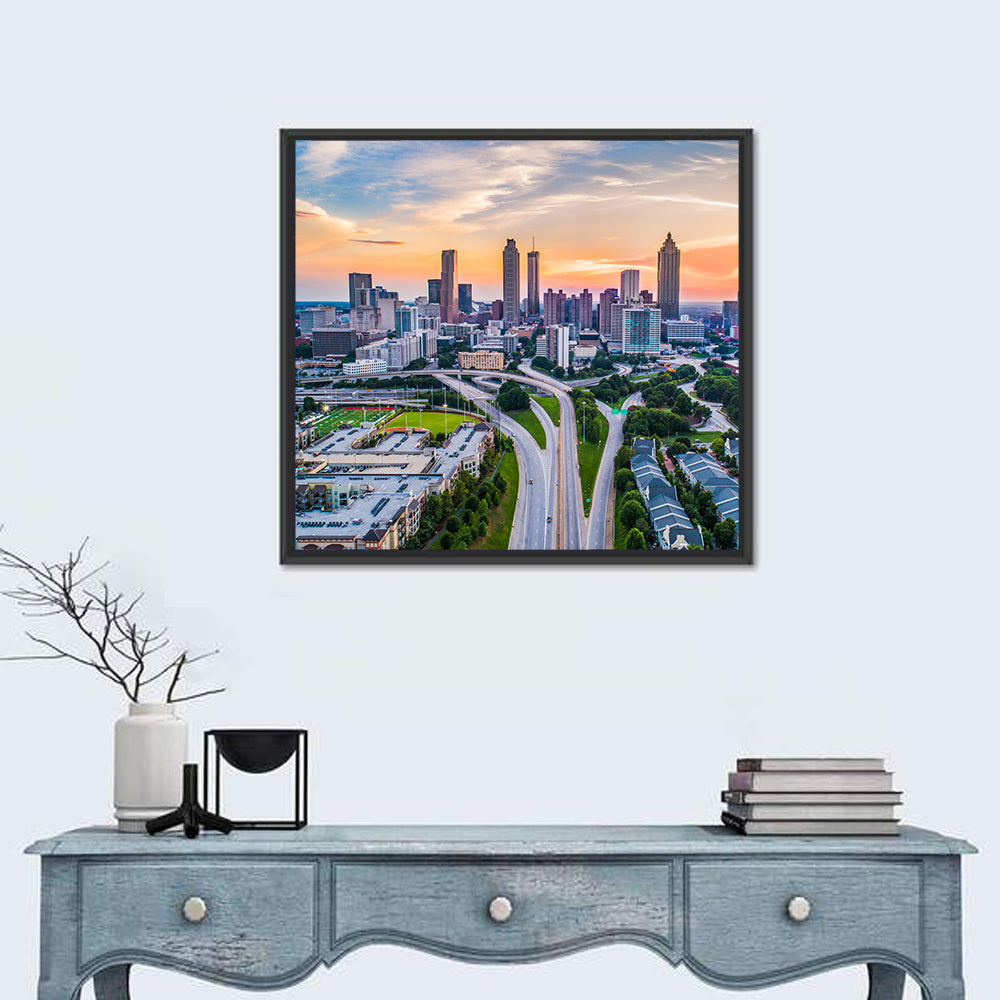 Atlanta Downtown Wall Art