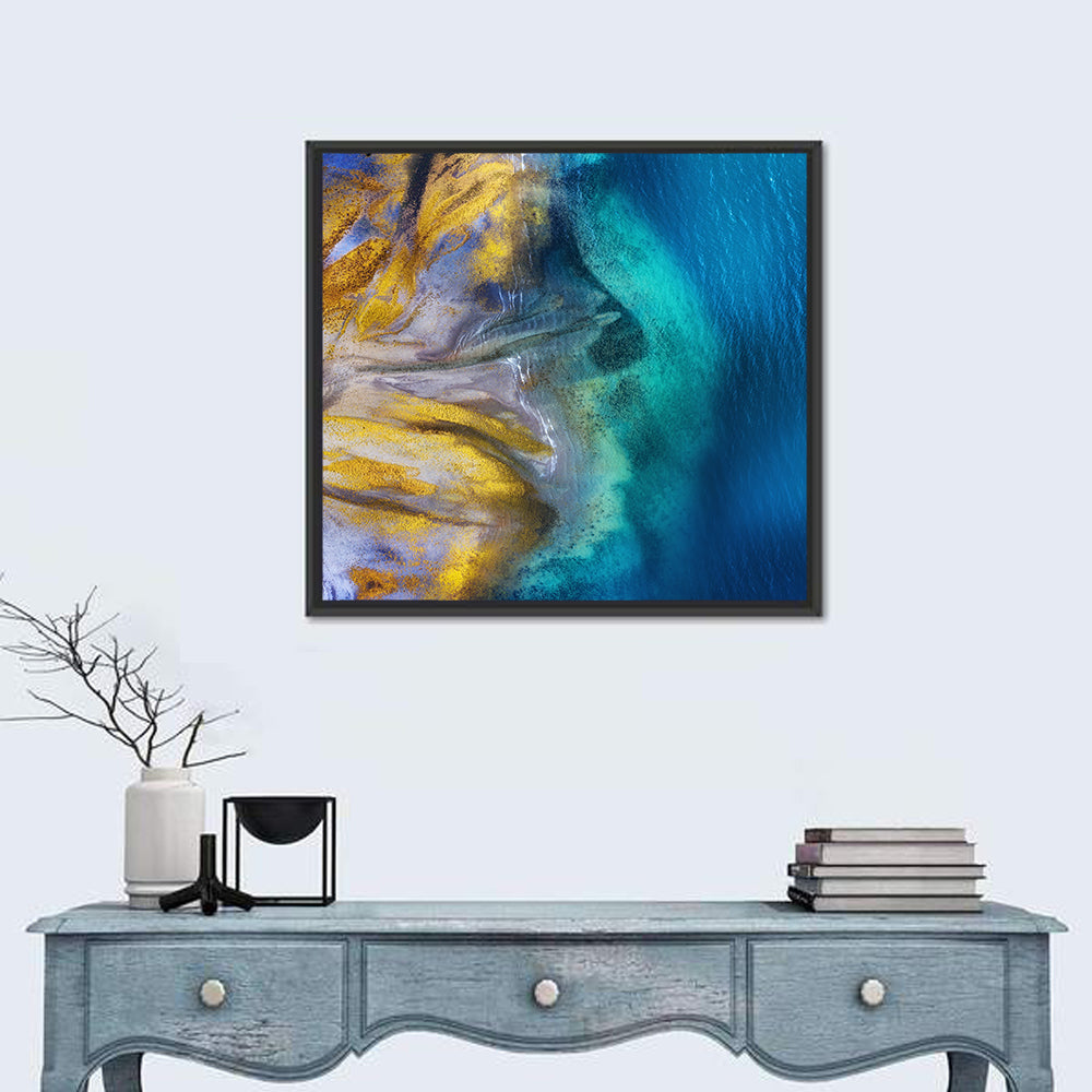 Abstract Beach Wall Art