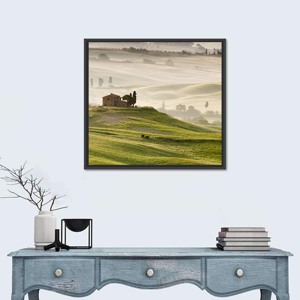 Foggy Tuscany Wall Art