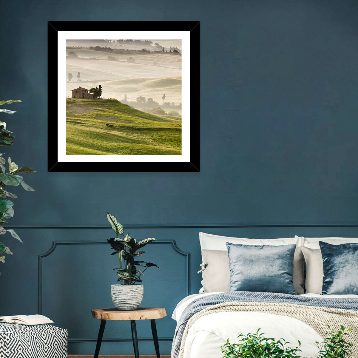 Foggy Tuscany Wall Art
