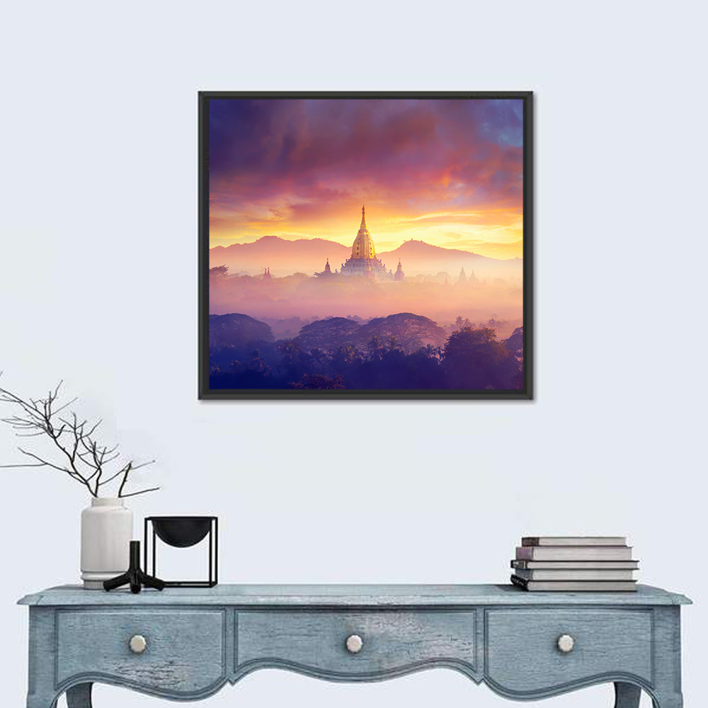 Buddhist Stupas Wall Art