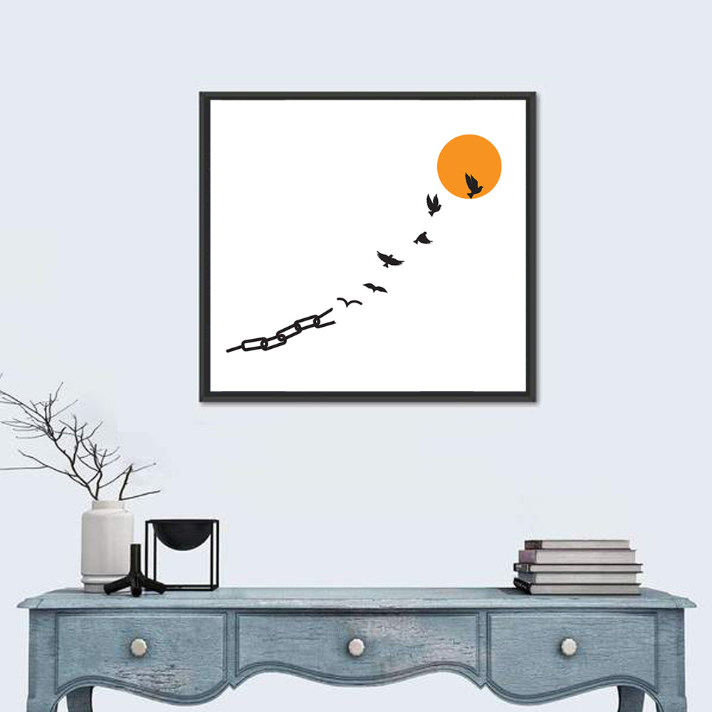 Breaking Chains of Slavery Wall Art