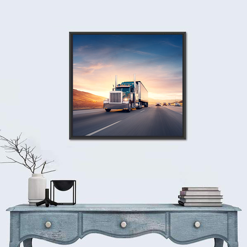 Modern Truck Wall Art