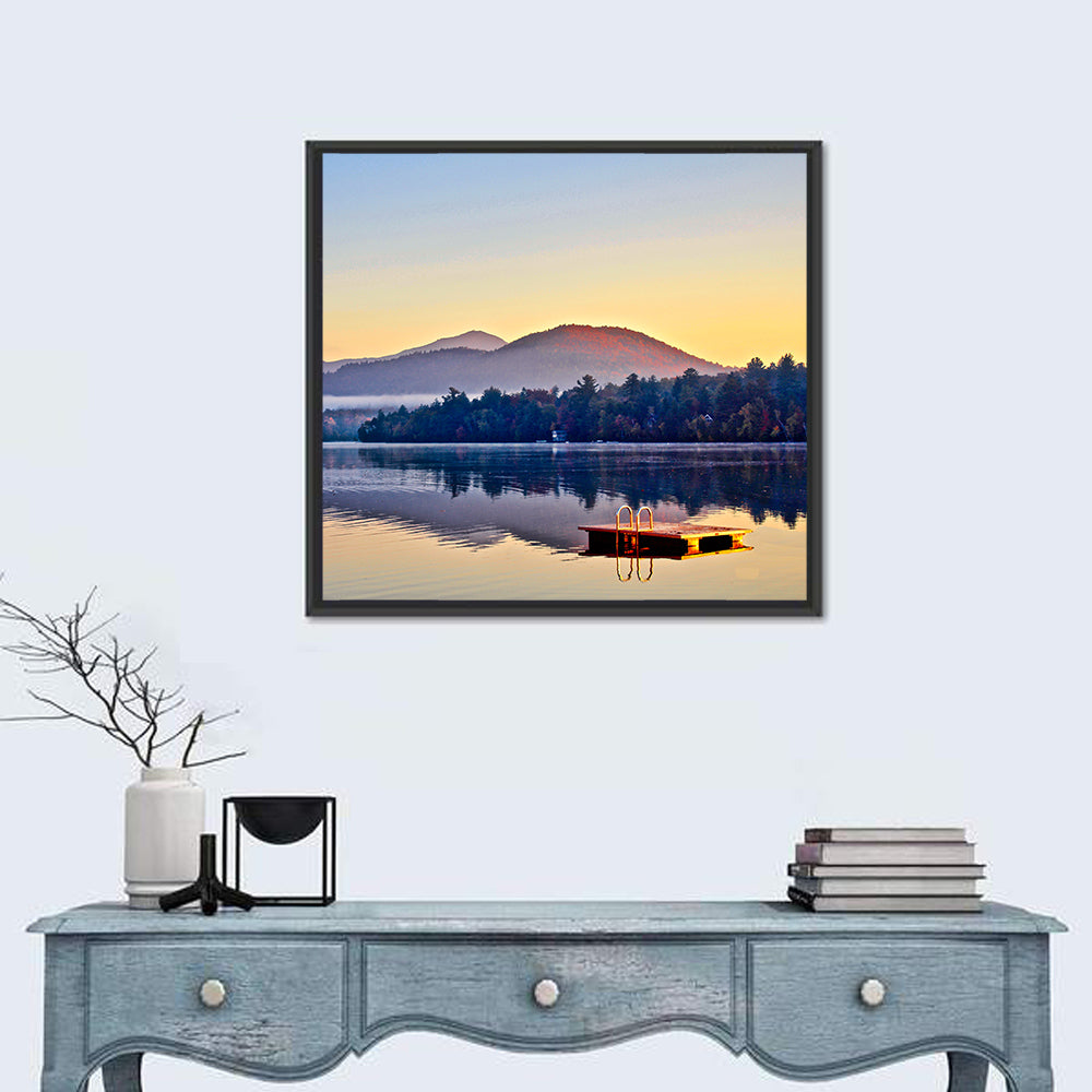 Lake Placid In New York Wall Art