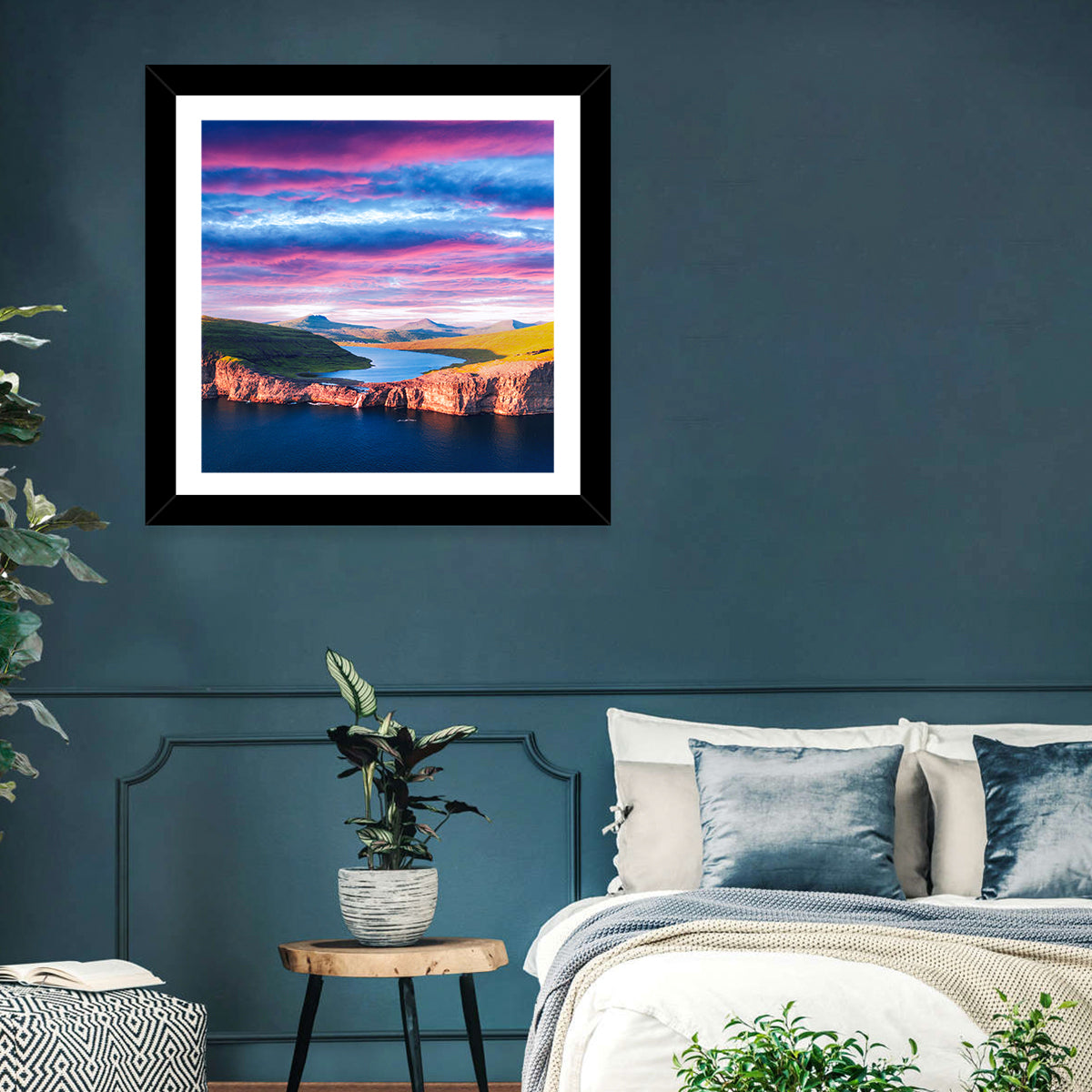 Vagar Island Sunset Wall Art
