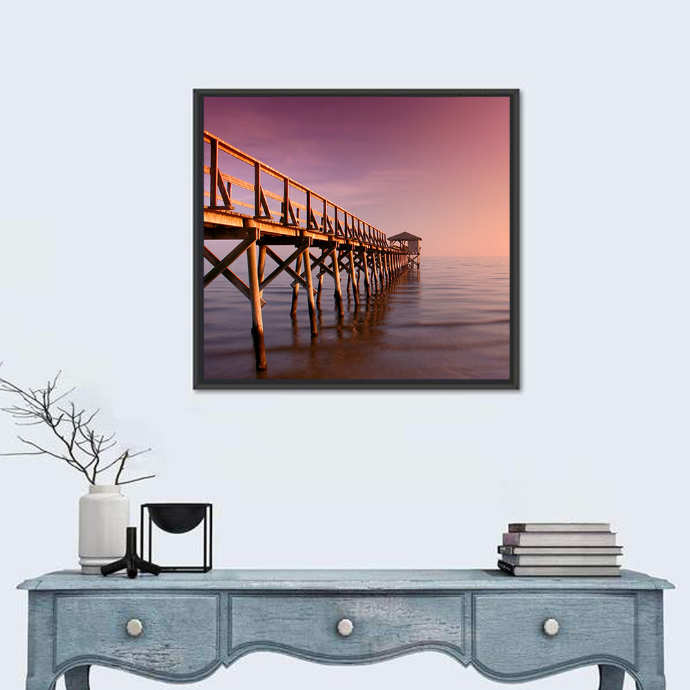 Gulf of Mexico Pier Wall Art