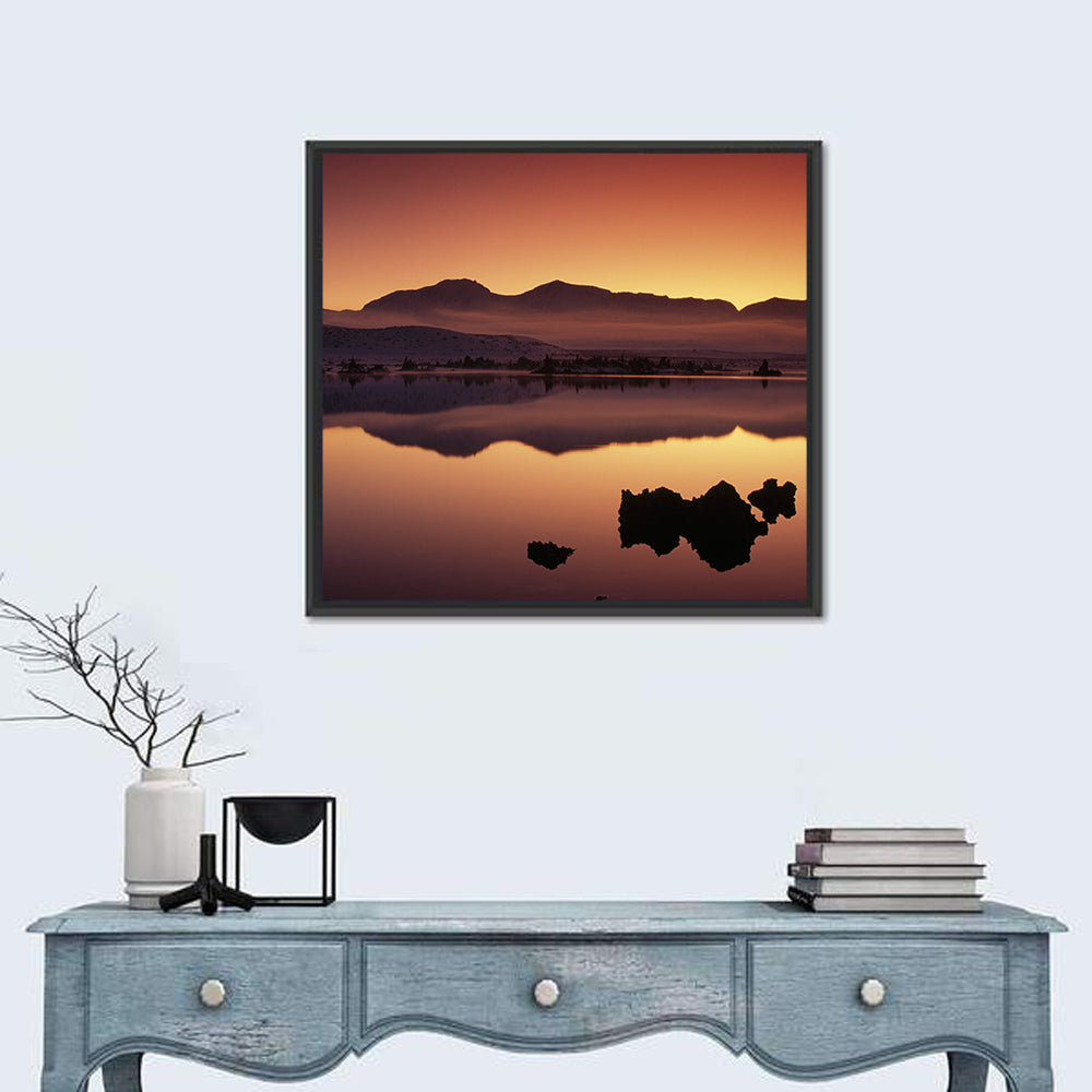 Mono Lake at Twilight Wall Art