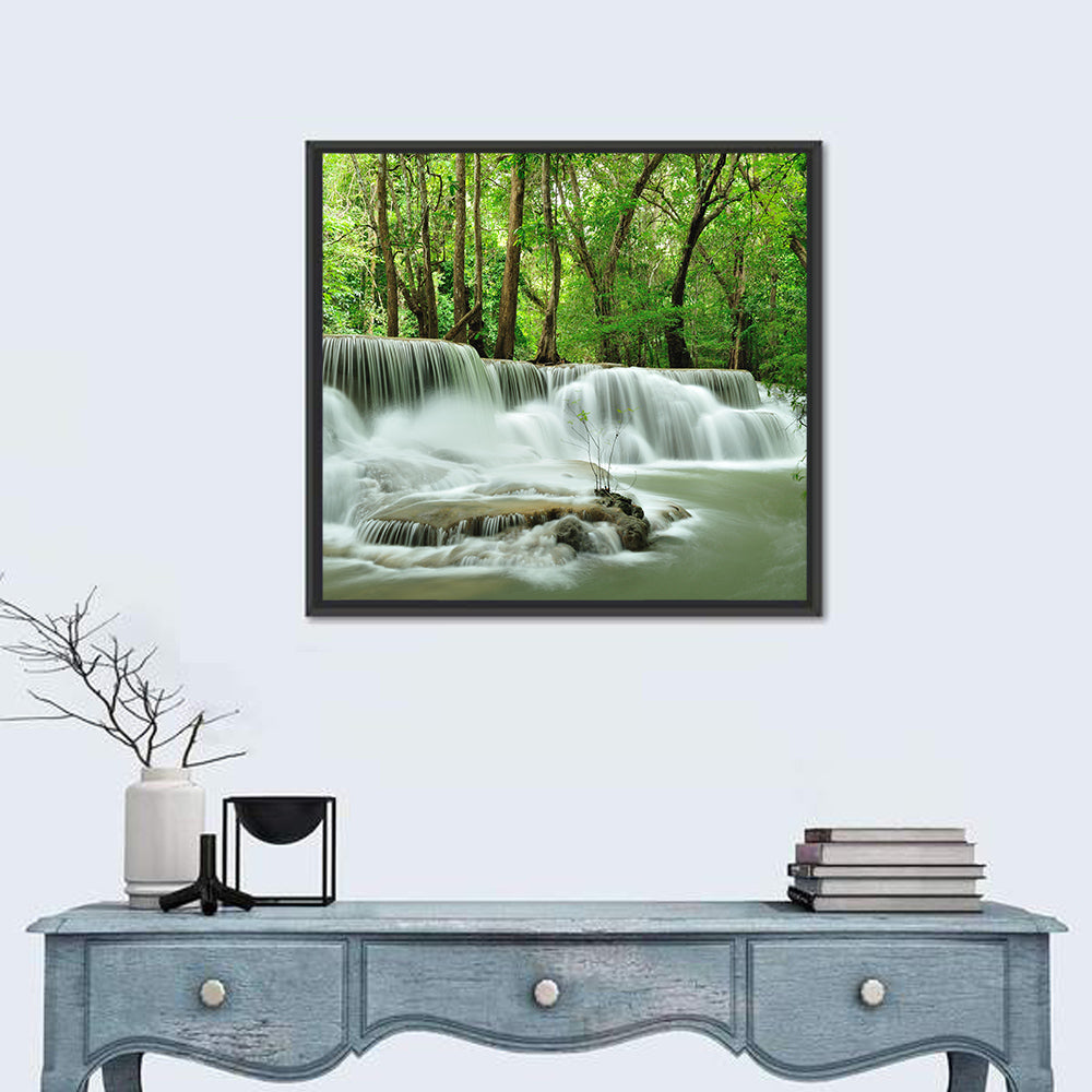 Forest Waterfall Wall Art