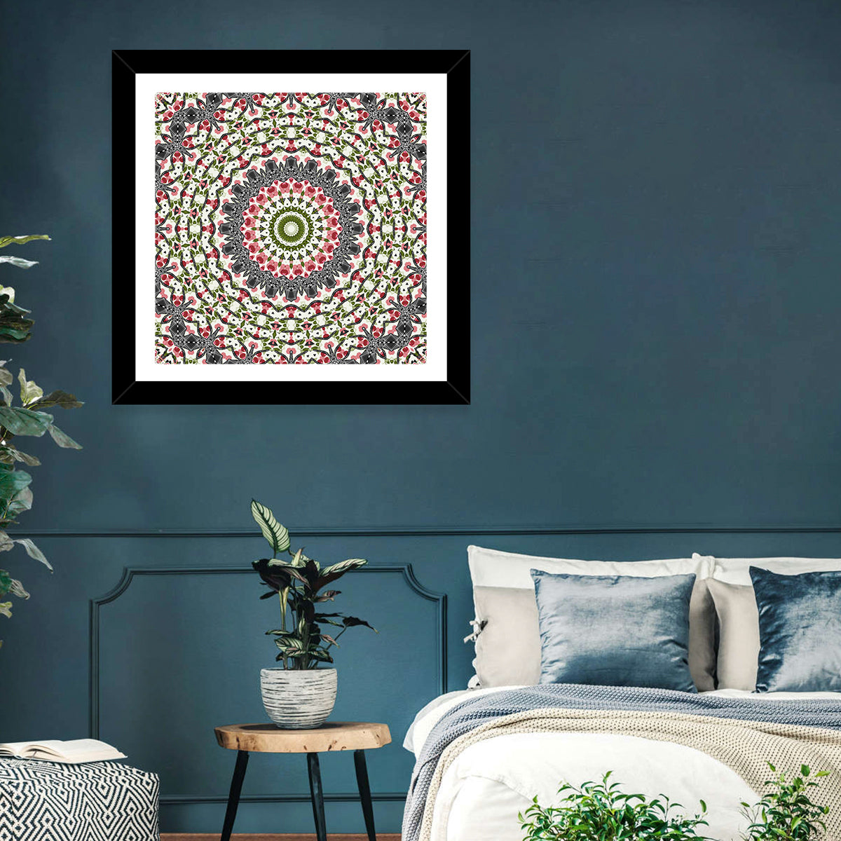 Mosaic Mandala Wall Art