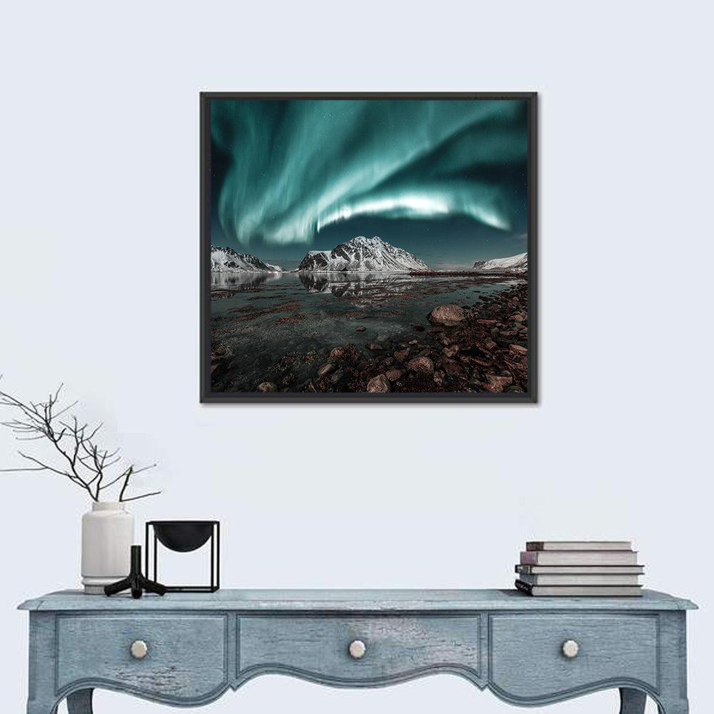 Lofoten Northern Lights Wall Art