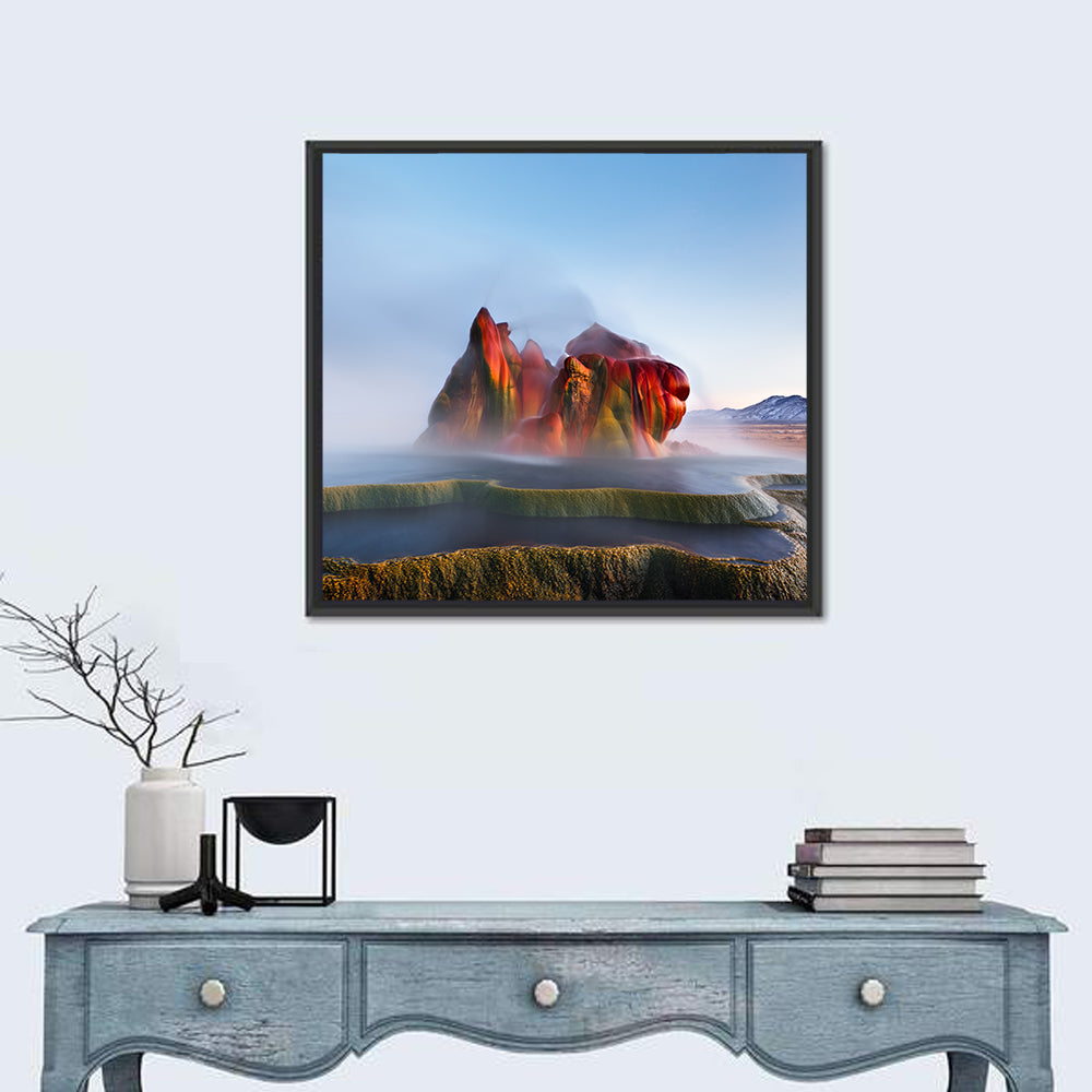 Fly Geyser Nevada Wall Art