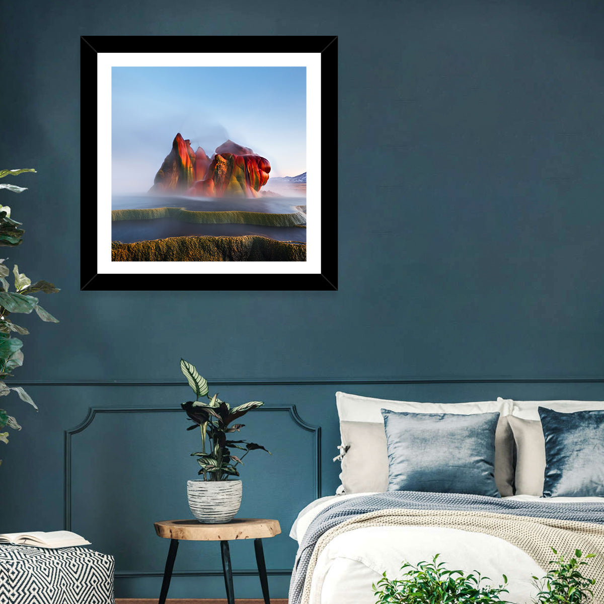 Fly Geyser Nevada Wall Art