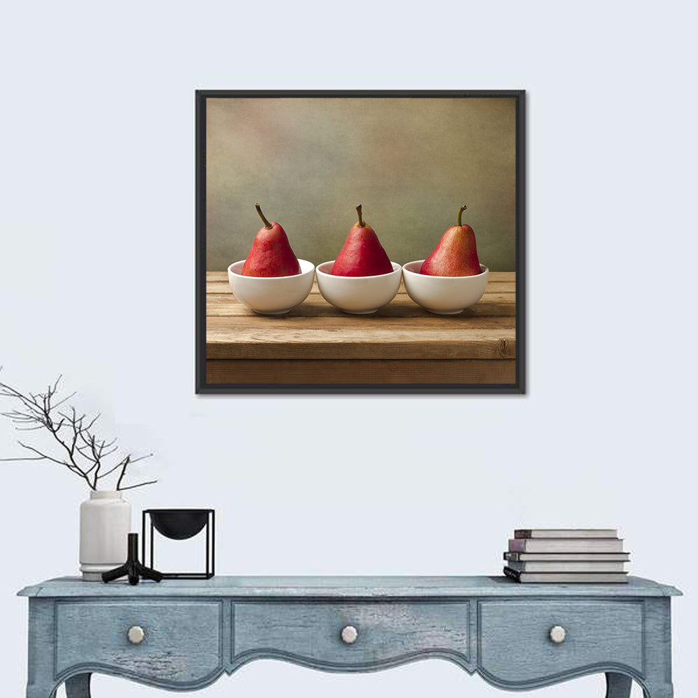 Red Pears Wall Art