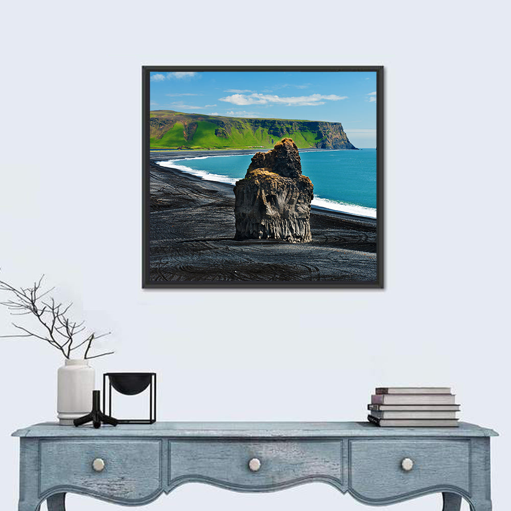 Dyrhólaey Volcanic Beach Wall Art