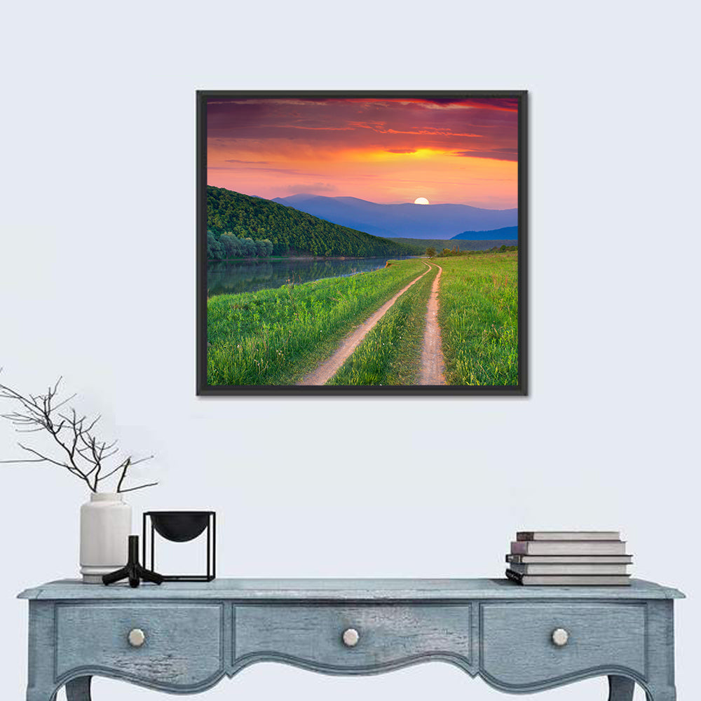 Pathway & River Wall Art