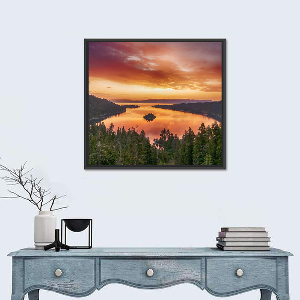 Lake Tahoe Sunrise Wall Art
