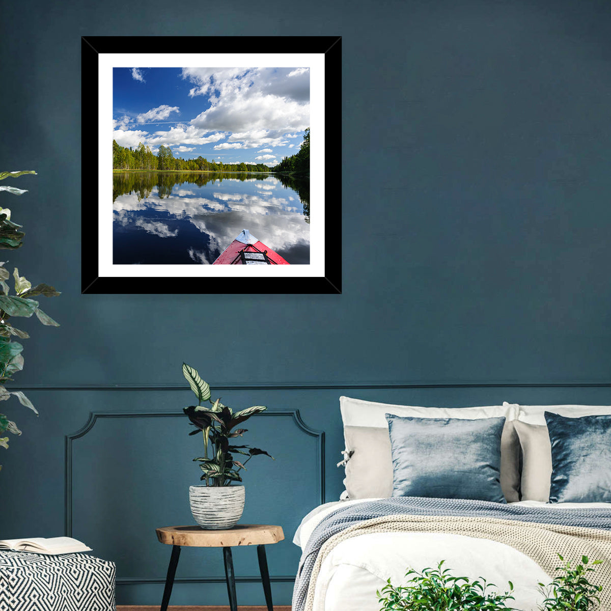 Kayaking In The Karelia Wall Art