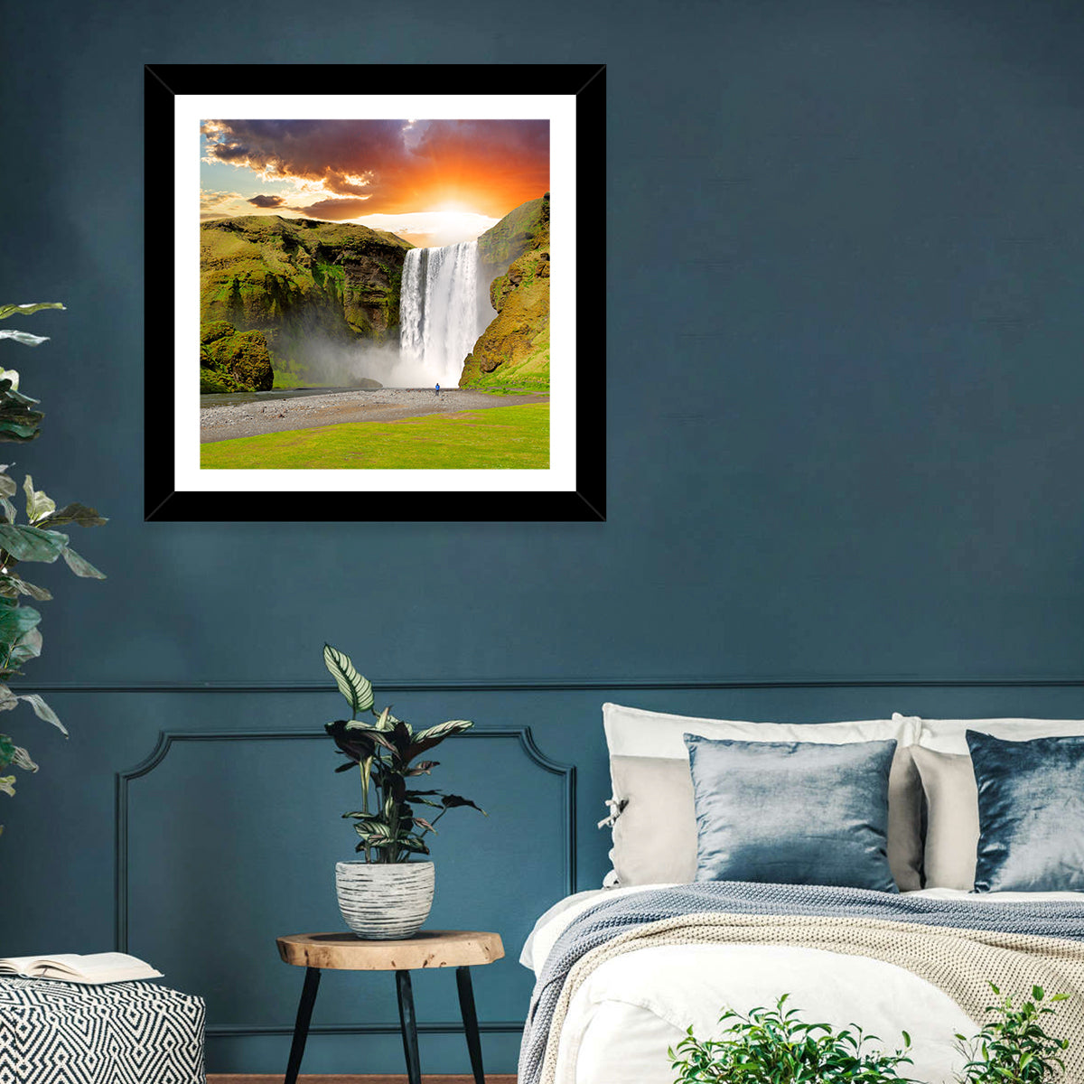 Skogafoss Waterfall Wall Art