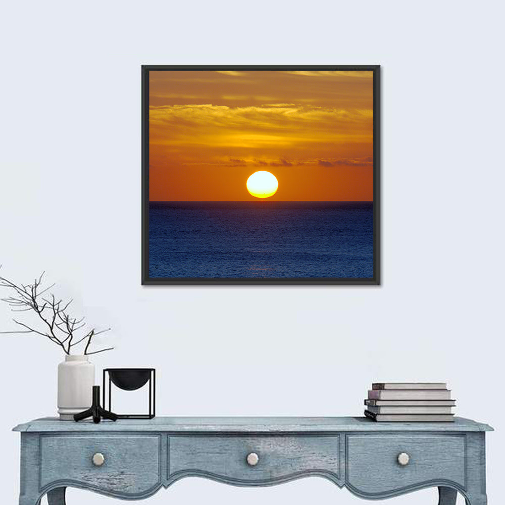 Pacific Ocean Sunrise Wall Art