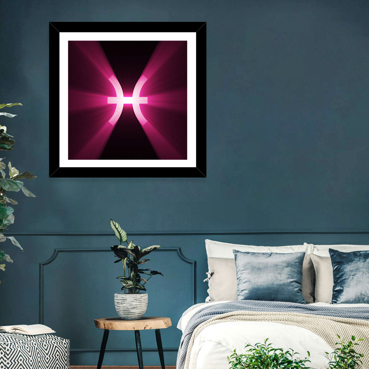 Pisces Symbol Wall Art