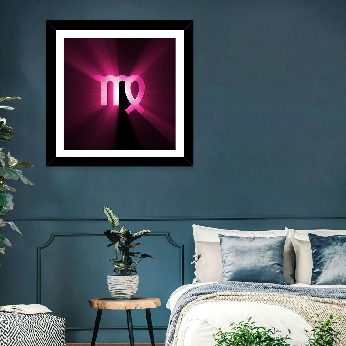 Virgo Symbol Wall Art