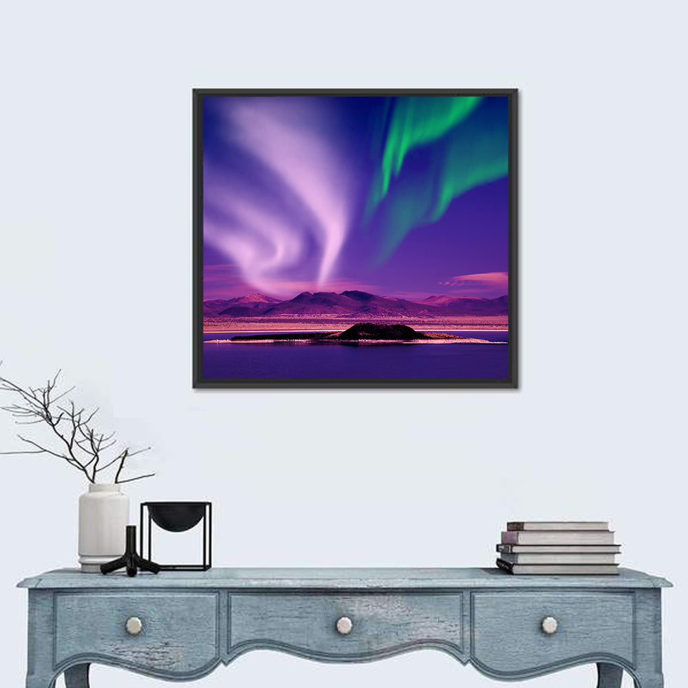 Northern Lights Aurora Borealis Wall Art