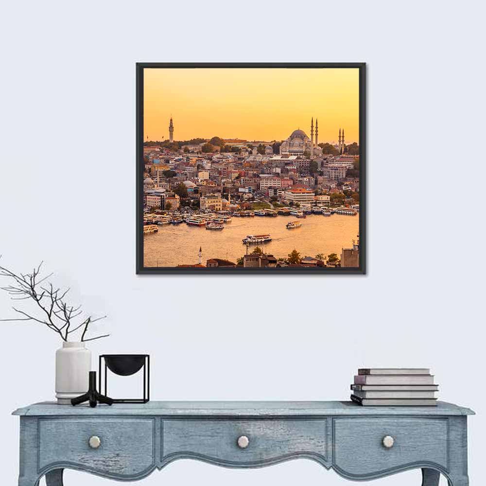 Golden Horn Bay Wall Art