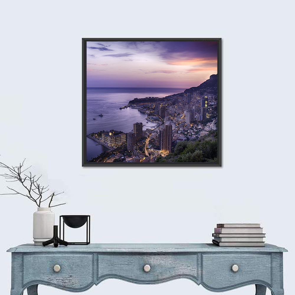 Monte Carlo City Wall Art