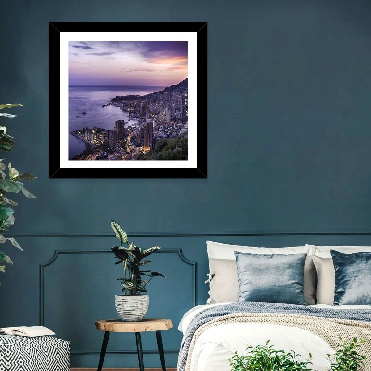 Monte Carlo City Wall Art