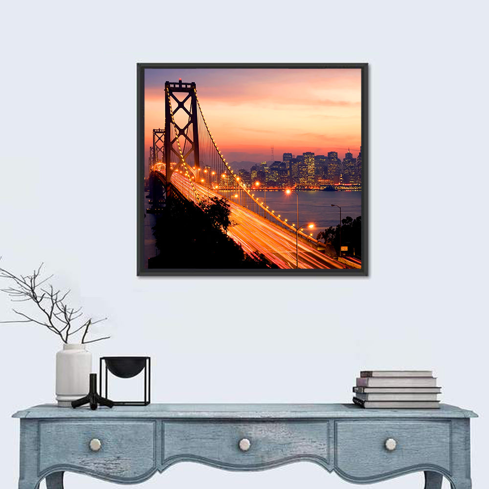 San Francisco Bay Bridge Wall Art