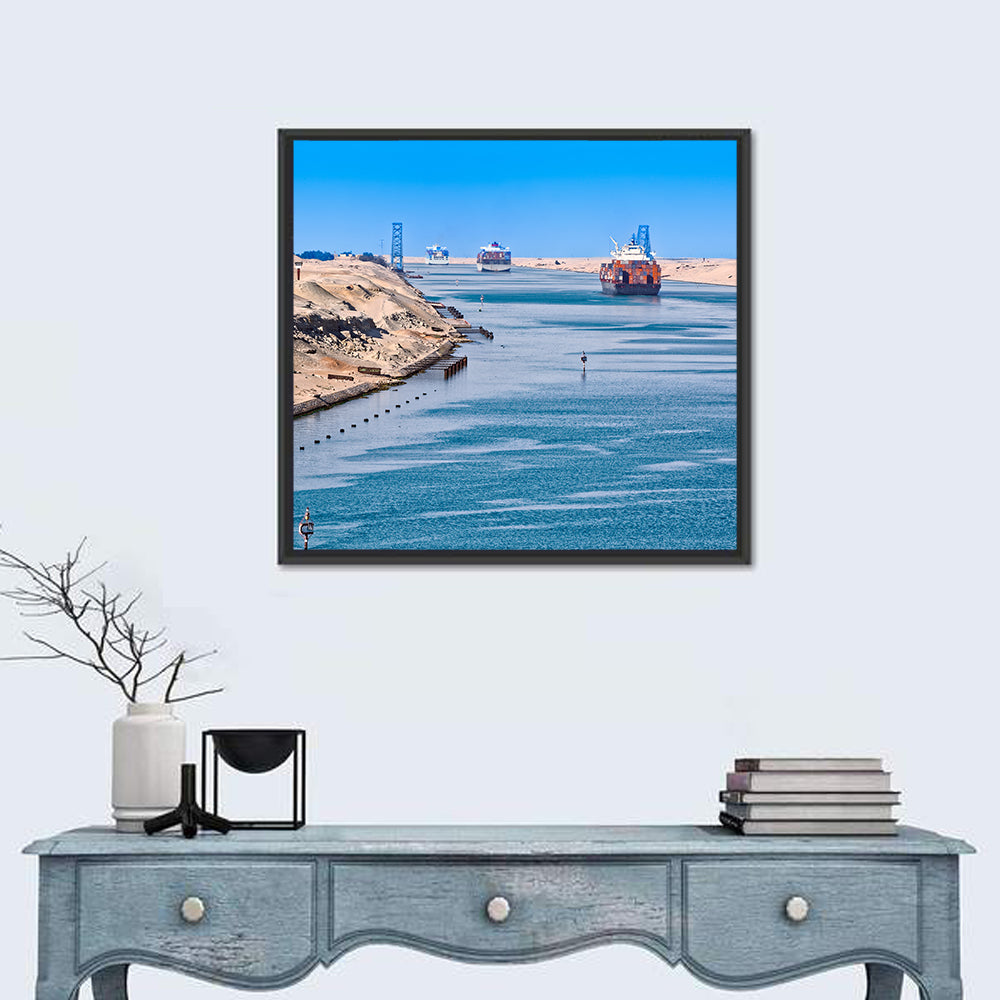 Suez Canal Wall Art