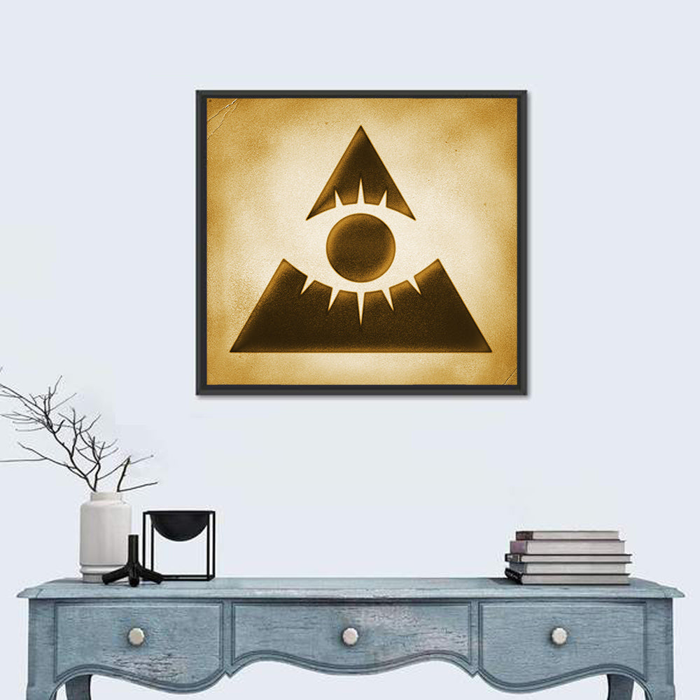 Illuminati Eye Wall Art