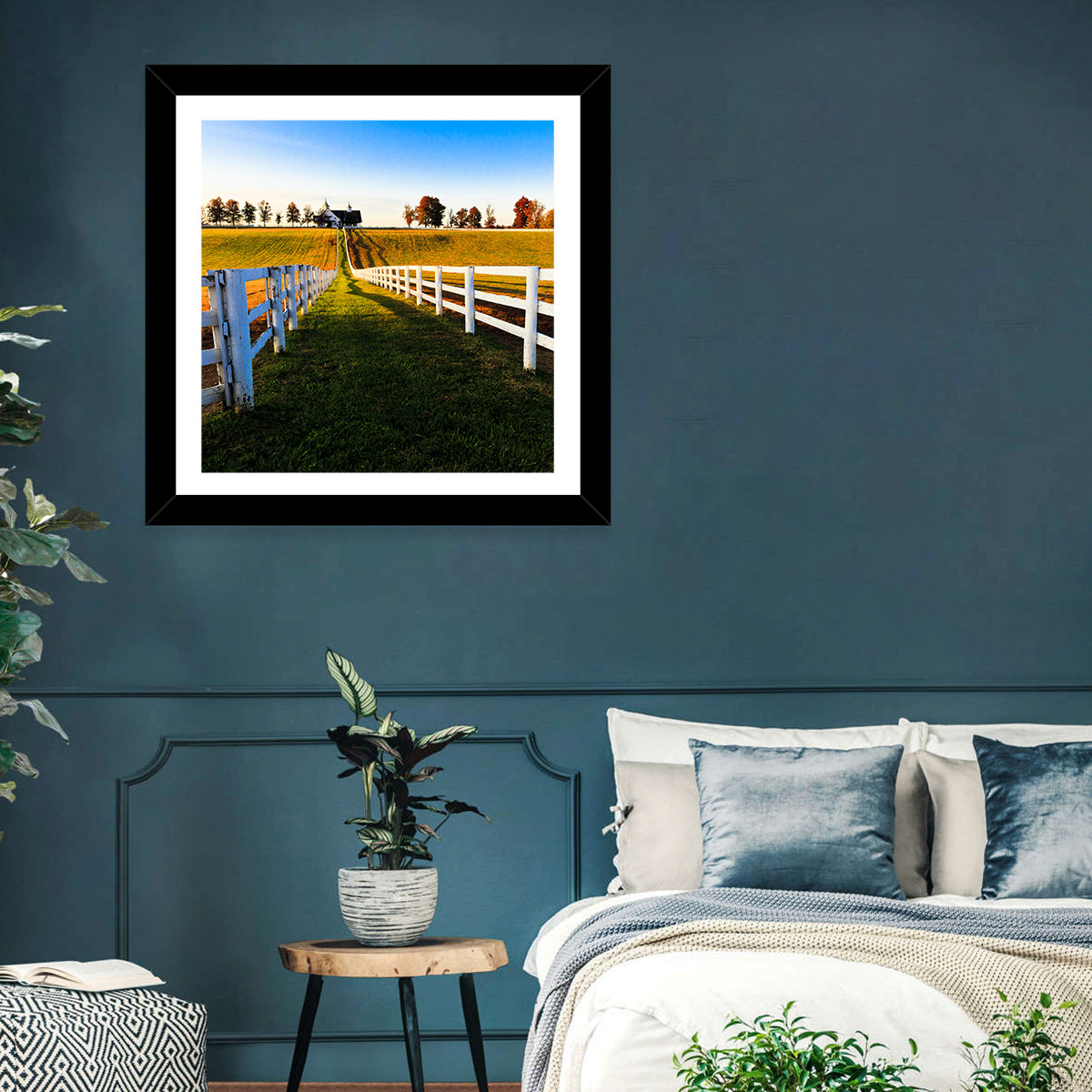Kentucky Horses Farm Wall Art