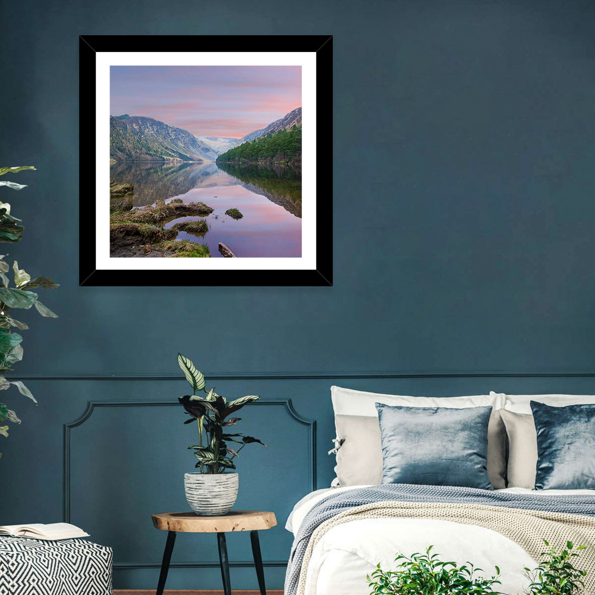 Glendalough Lake Wall Art