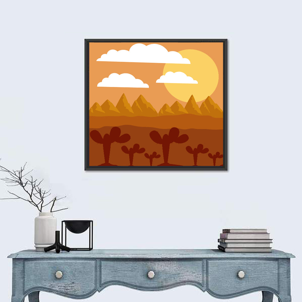 Desert Clouds Wall Art