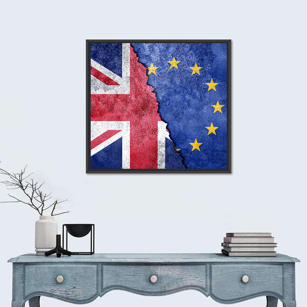 Brexit Flag Wall Art