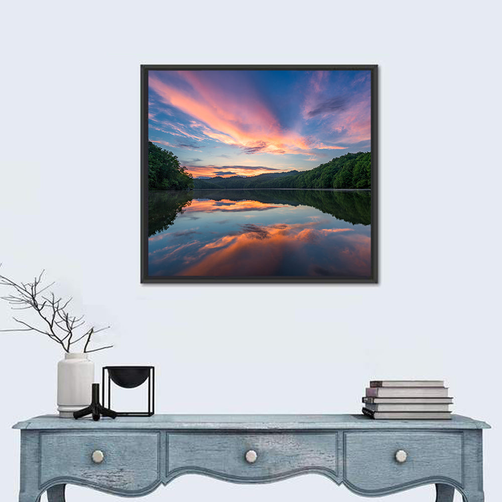 Appalachian Mountains Lake Wall Art