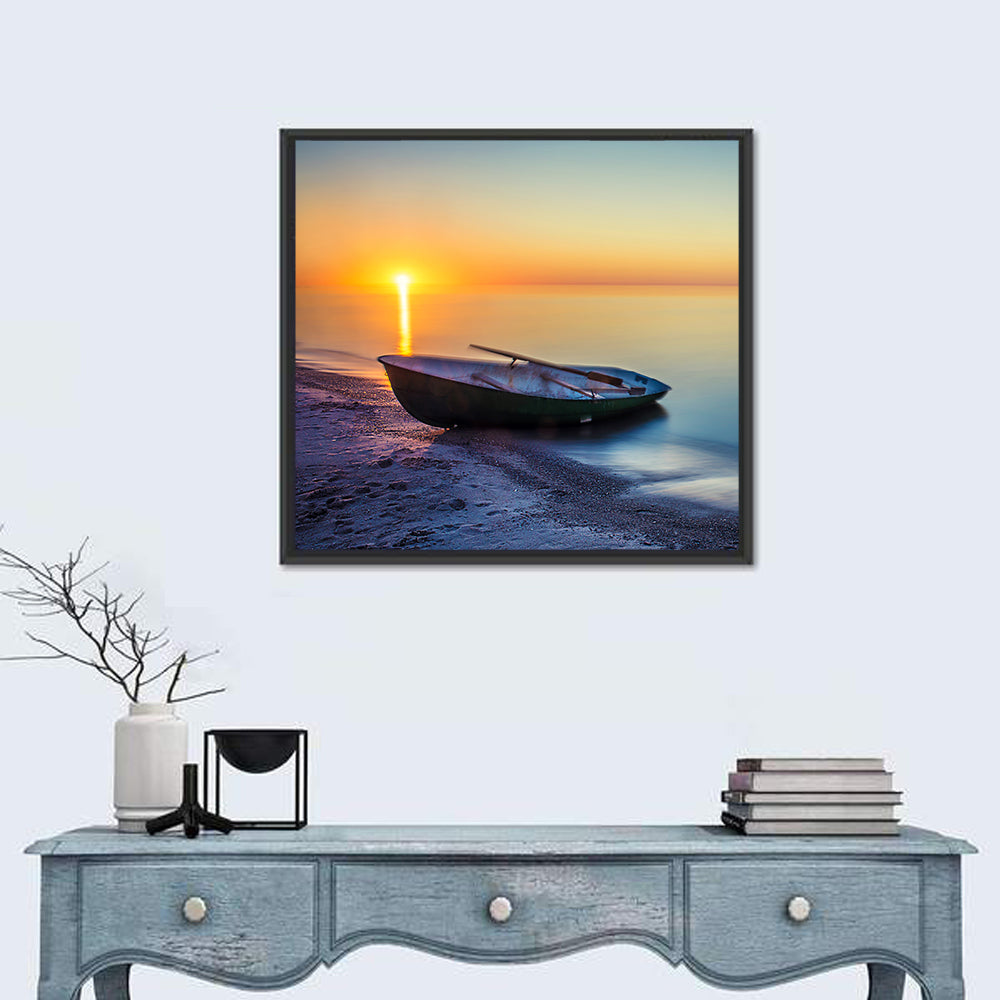Fishing Boat & Seascape Wall Art