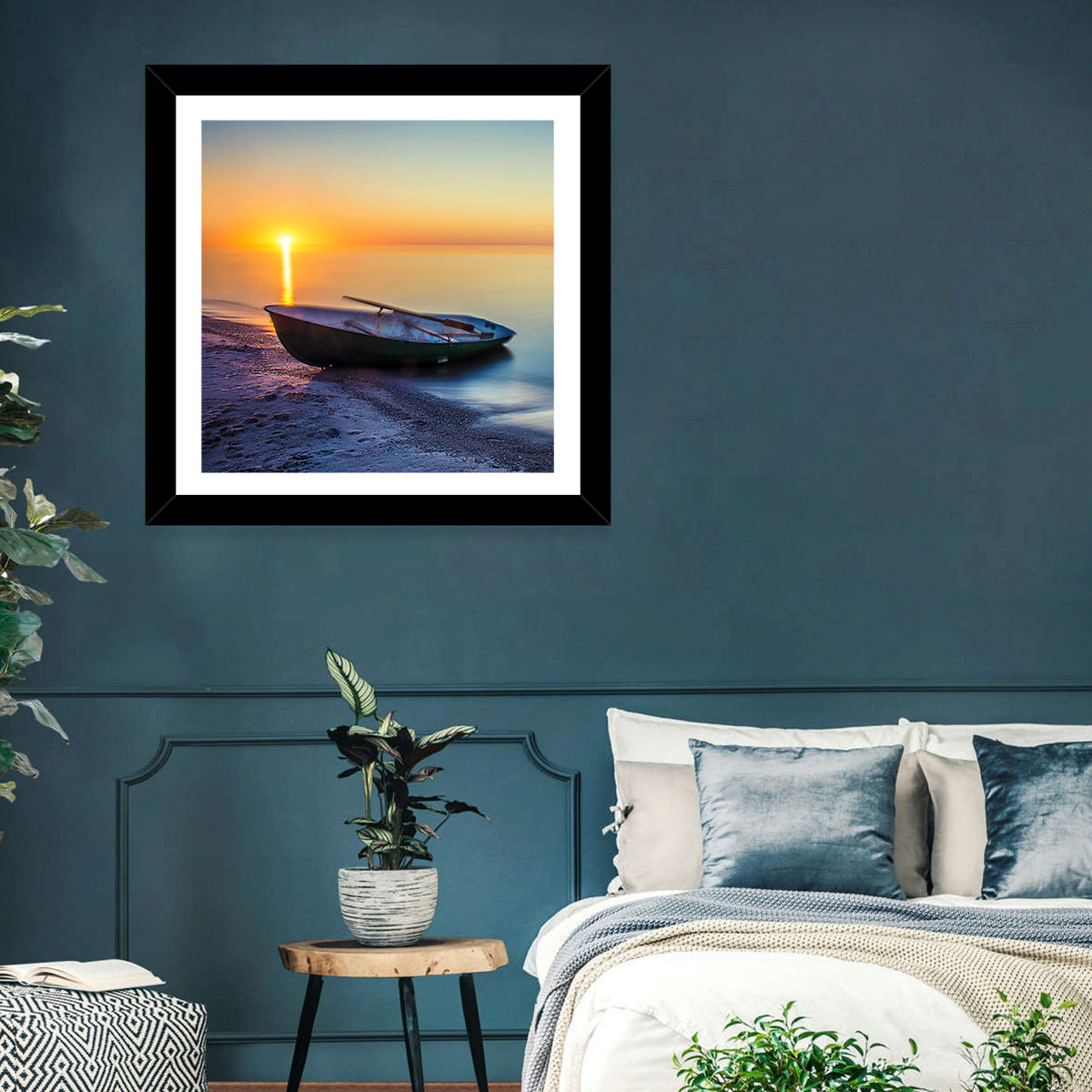 Fishing Boat & Seascape Wall Art