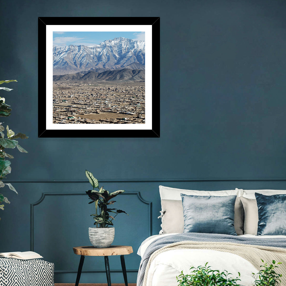 Kabul From Air Wall Art