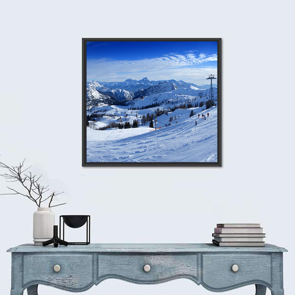 Nassfeld Ski Resort Wall Art