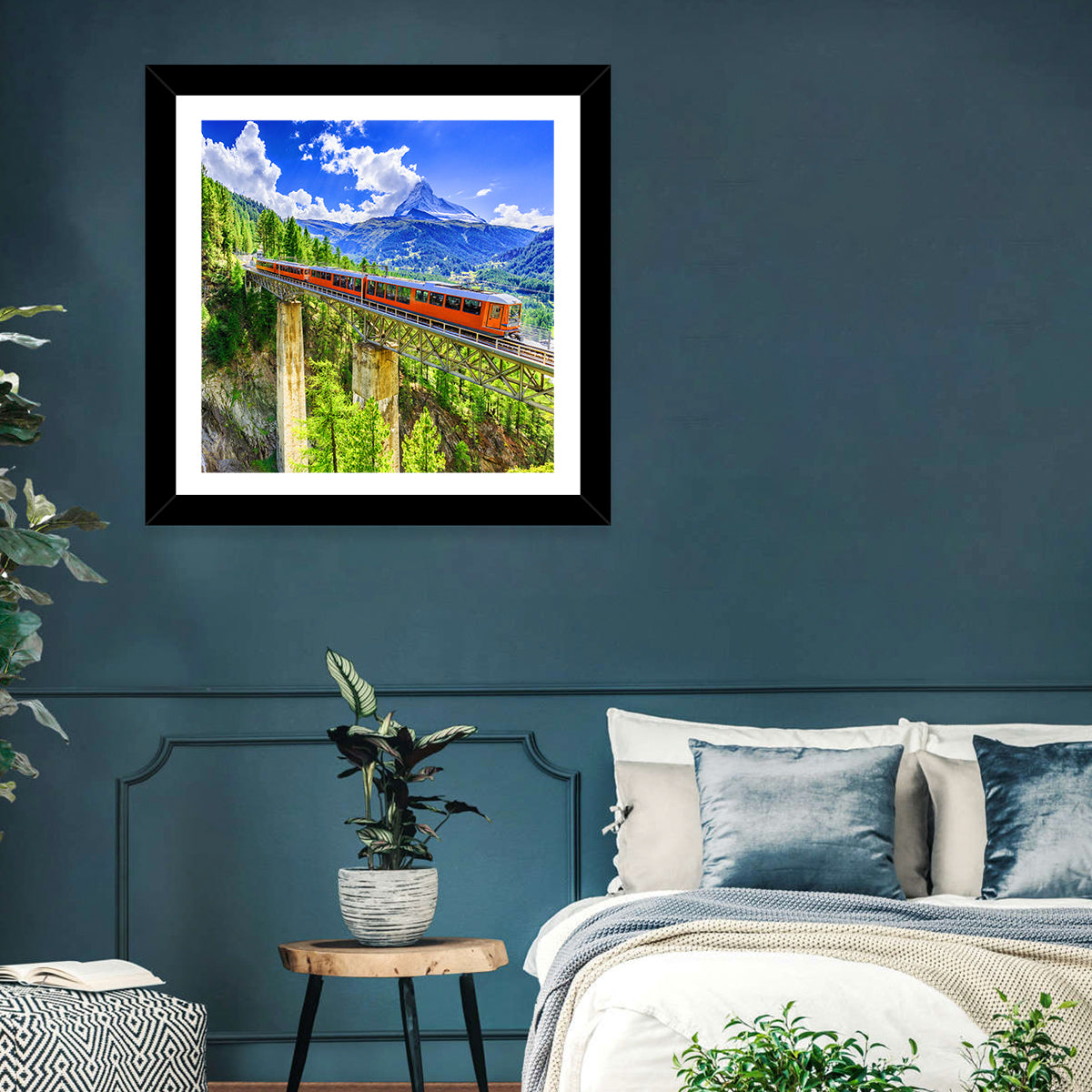 Gornergrat Tourist Train Wall Art