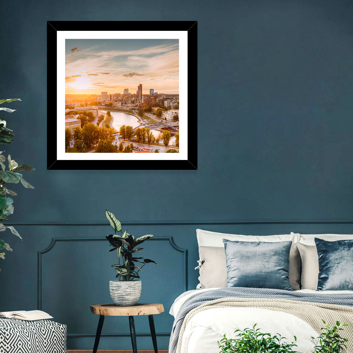 Vilnius Cityscape Wall Art