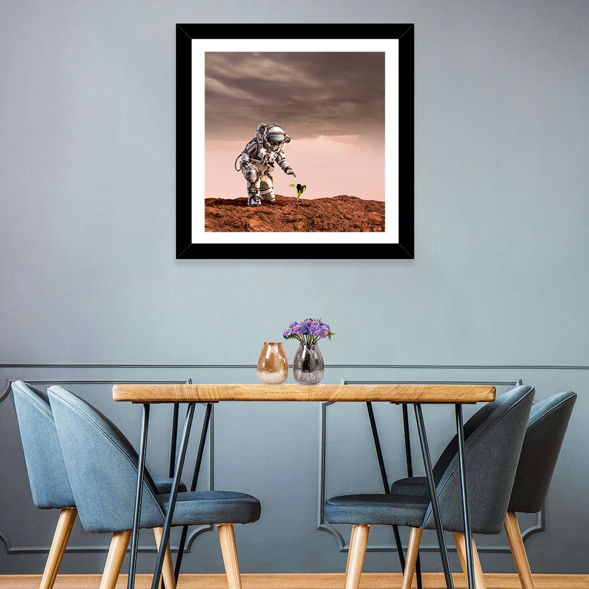 Mars Life Concept Wall Art