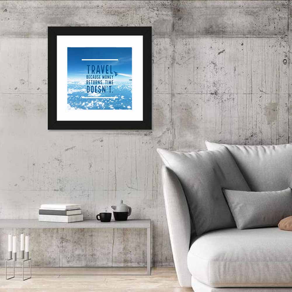 Travel Inspirational Quote Wall Art