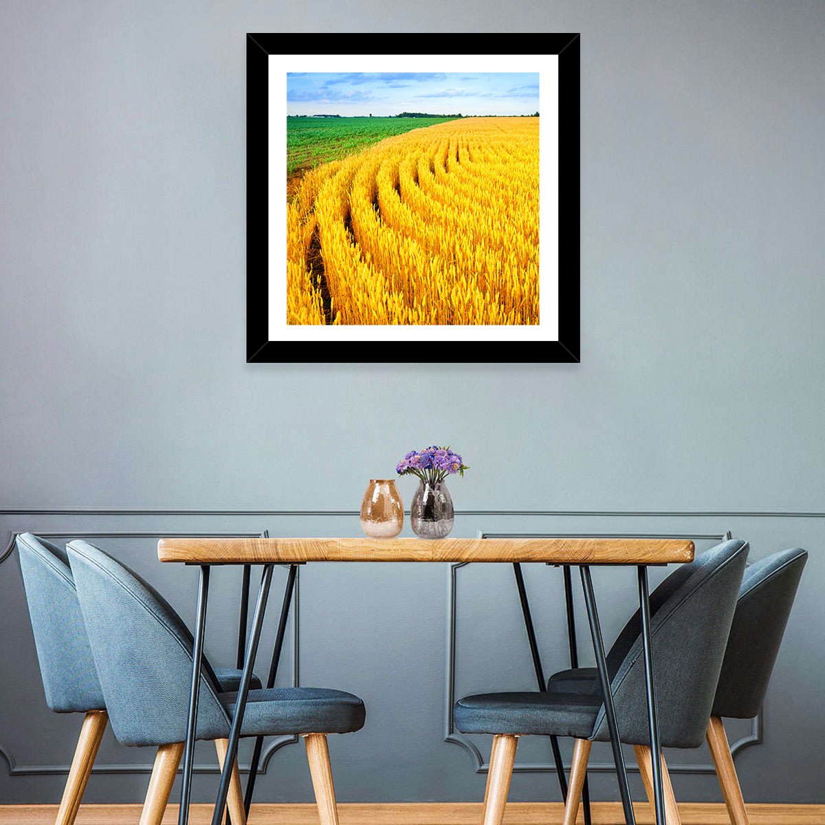 Wheat Field Wall Art