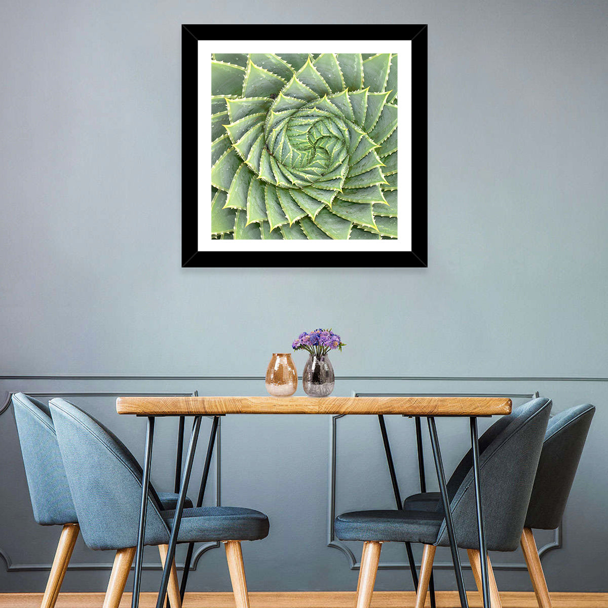 Spiral Aloe Wall Art