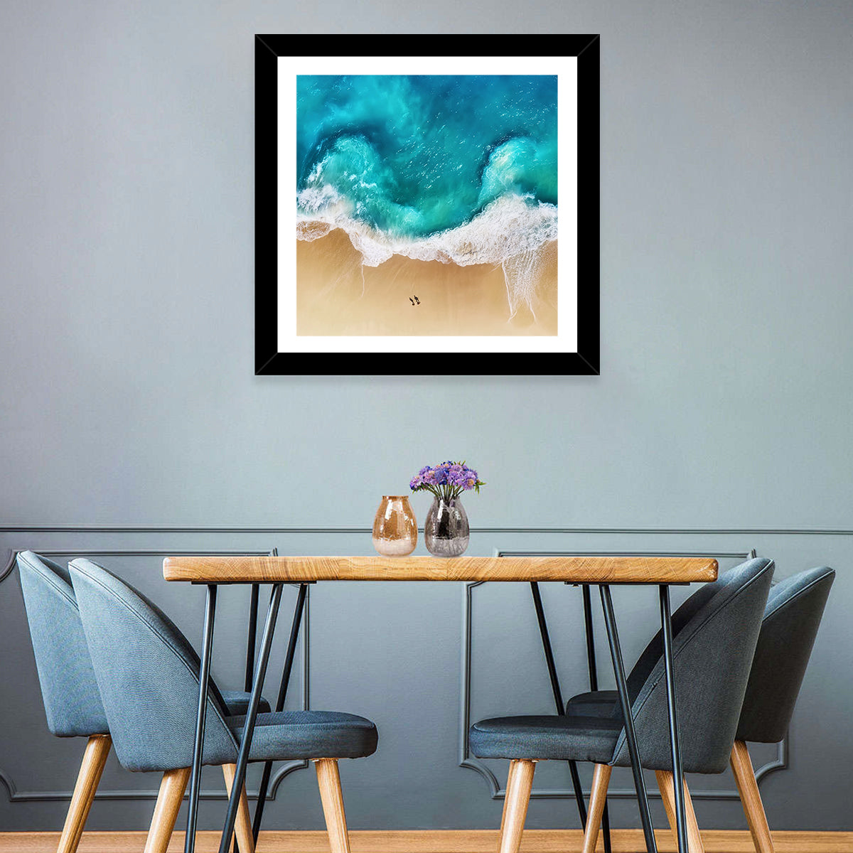 Turquoise Beach Coast Wall Art