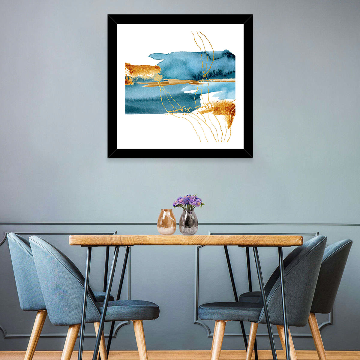 Underwater Plant Abstract Wall Art