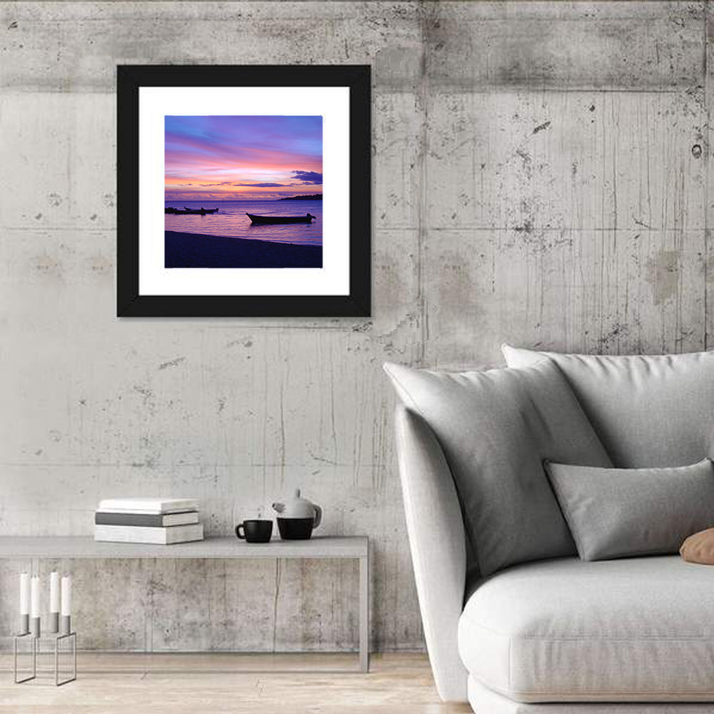 Malolo Island Sunset Wall Art